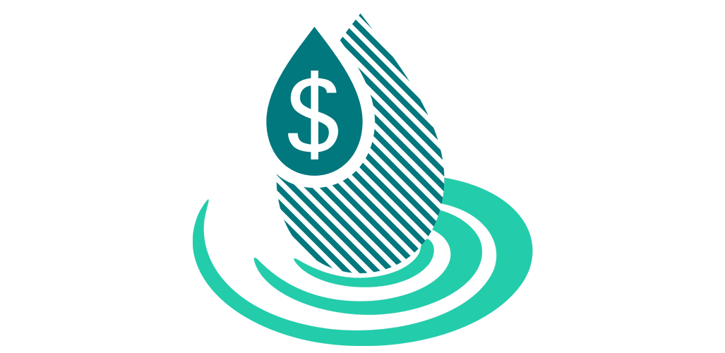 saving-water-indoors-header-graphic A water drop graphic with a dollar sign icon