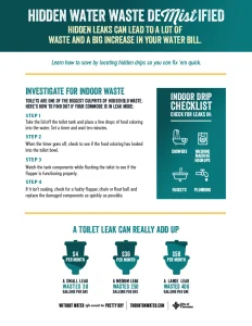 Hidden Water Waste DeMistified thumbnail graphic