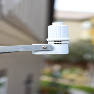 rain-sensor White rain sensor in focus
